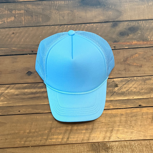 Light Blue Blank With Rope