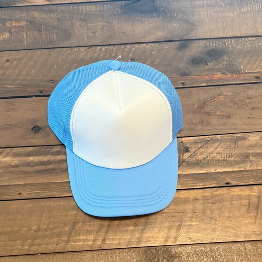 White & Blue Blank