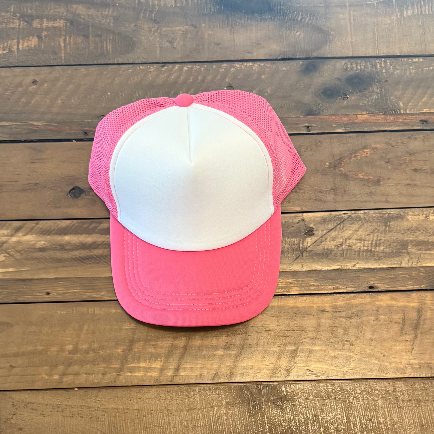 White & Dark Pink Blank
