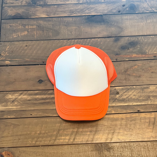 White & Orange Blank